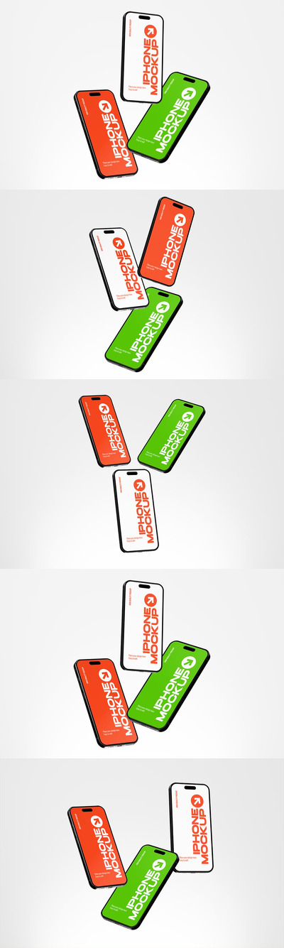 适用于手机的高品质逼真 iPhone Pro 模型