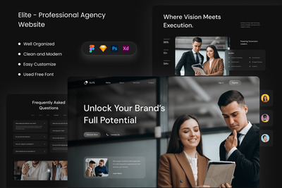 精英 – 专业机构网站