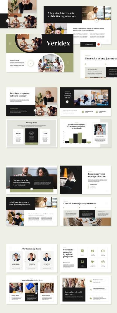 商业咨询 PowerPoint