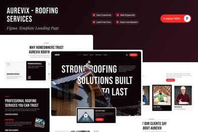 Aurevix – 屋顶服务首页
