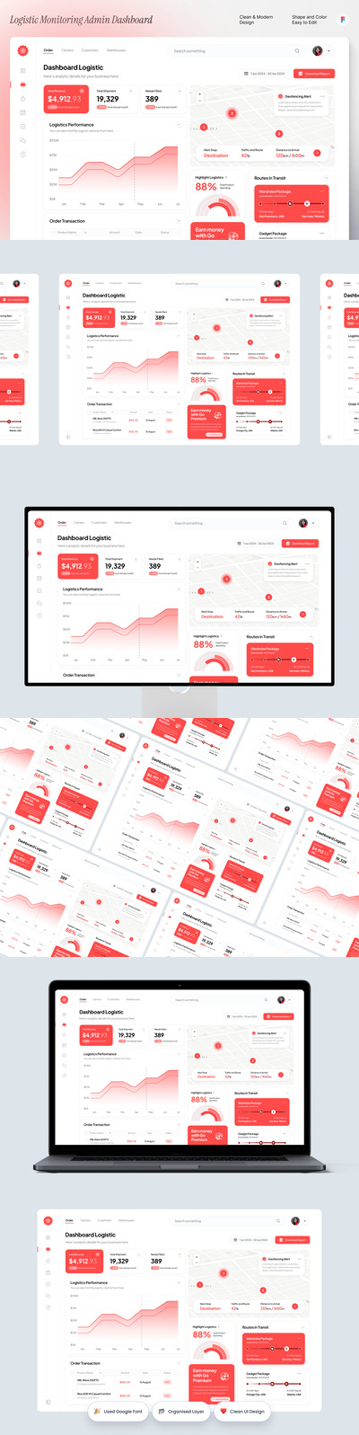 BoxDash – 物流监控管理仪表盘
