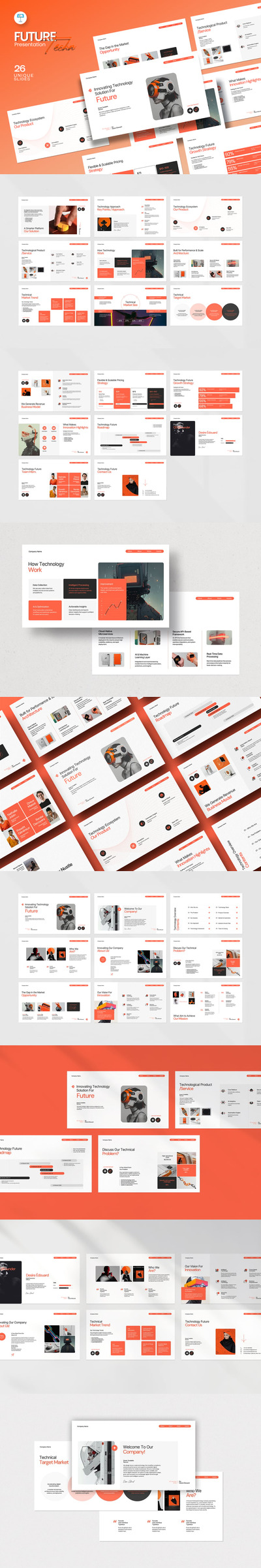 未来科技主题演讲模板