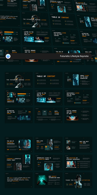 科技未来生活方式主题演讲