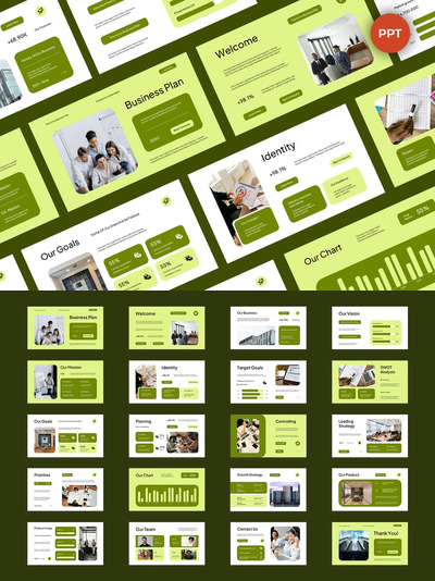 绿色商业计划 PPTX 003