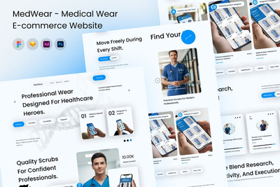 MedWear – 医疗服装电子商务网站