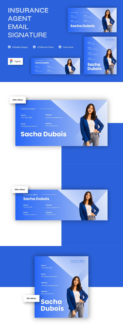 保险代理人电子邮件签名