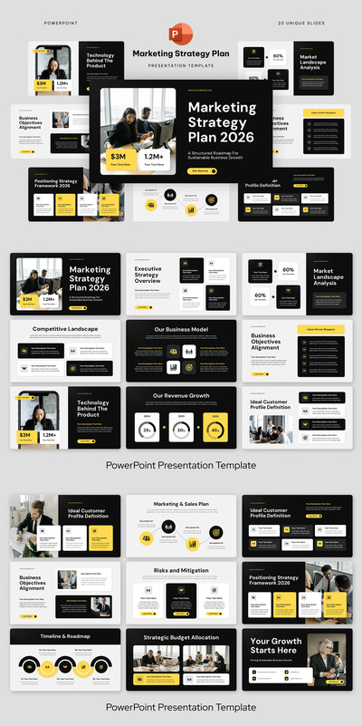 市场营销策略计划PPT