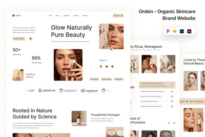 Orskin – 有机护肤品牌网站