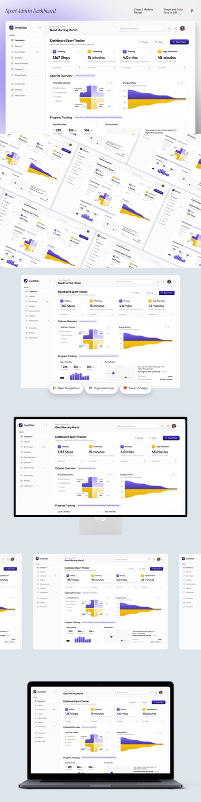 SweatStats – 运动管理仪表盘