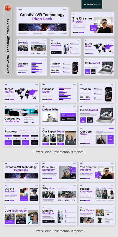 创意VR技术演示文稿