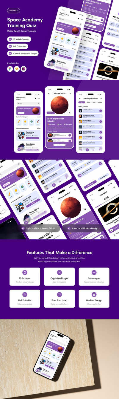 AstroCadet – 太空学院训练测验应用程序