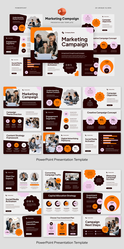 营销活动 PowerPoint
