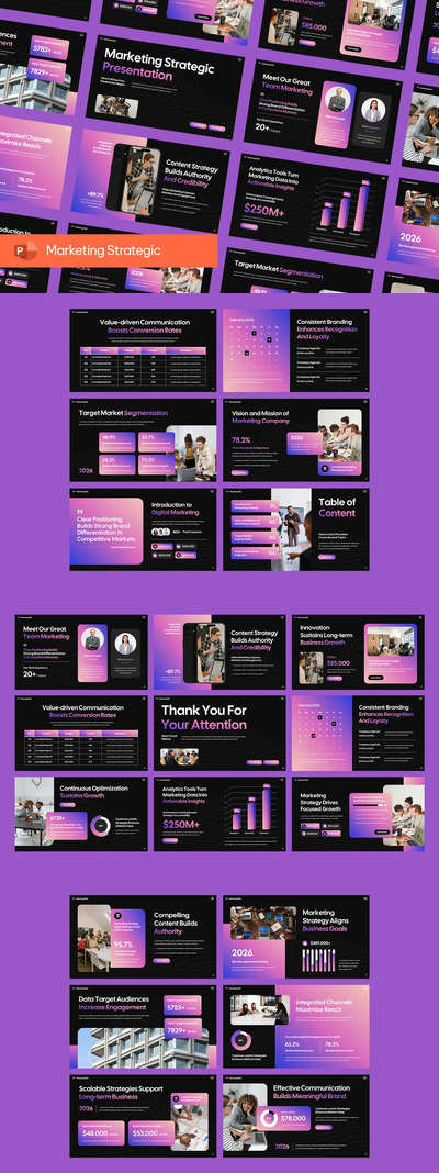 营销战略 PowerPoint