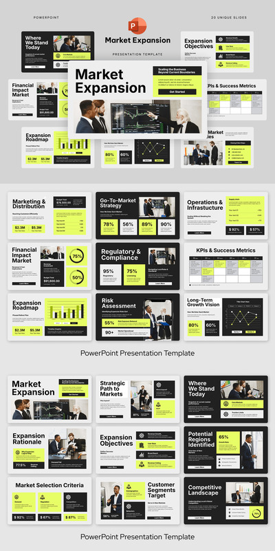 市场拓展 PowerPoint