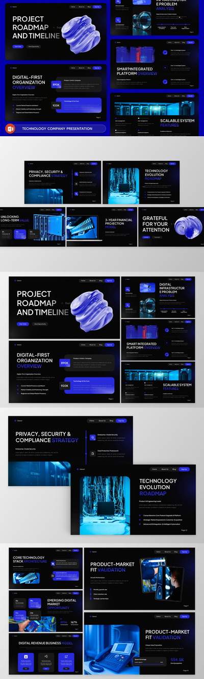 科技公司 PowerPoint
