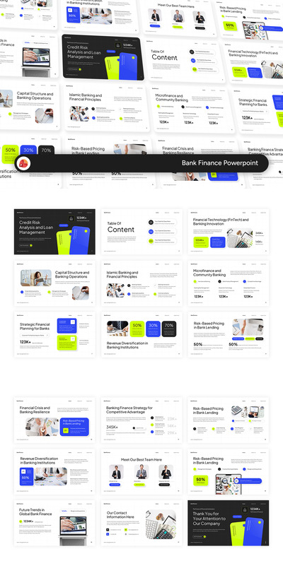 银行金融经济 PowerPoint