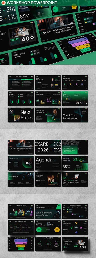 研讨会商务 PowerPoint