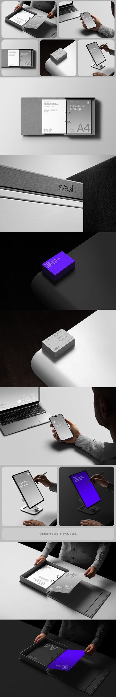 品牌形象模型 / Slash 系列 01