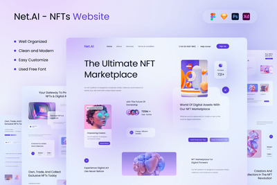 Net.AI – NFT 网站