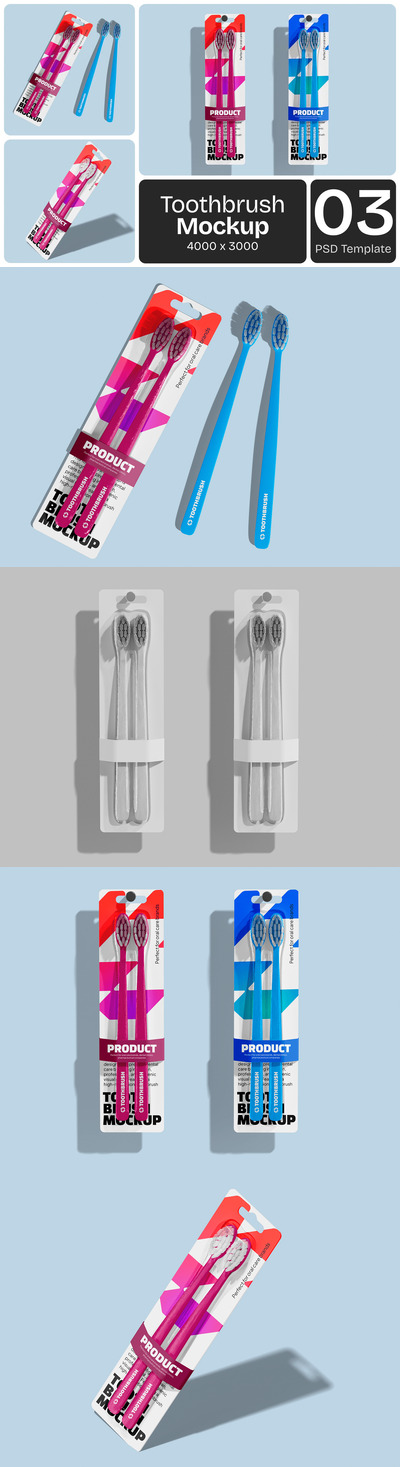 牙刷模型
