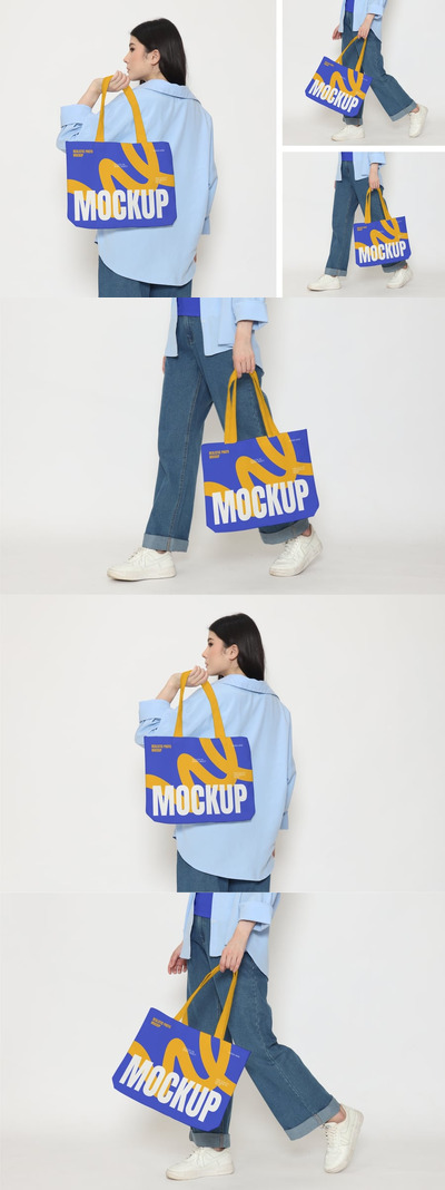 手提袋模型