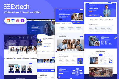 Extech | IT 解决方案与服务 HTML