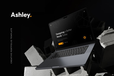 Ashley – 创意作品集模板