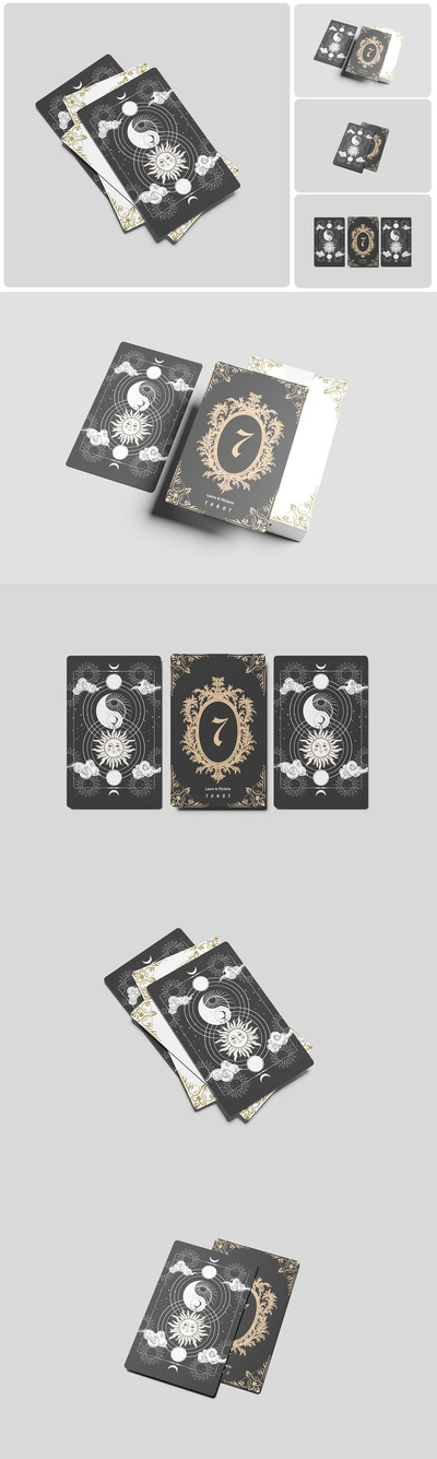 高质量塔罗牌模型