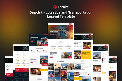 Onpoint – 物流和运输 Laravel 模板