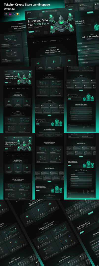 Tokoin – 加密货币商店首页