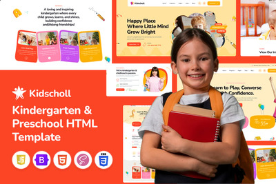 Kidscholl – 幼儿园和学前班 HTML 模板
