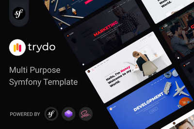 Trydo – 代理机构和作品集 Symfony 模板
