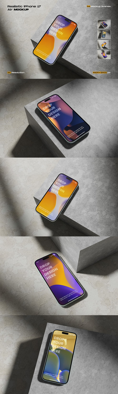 iPhone 17 Air 模型