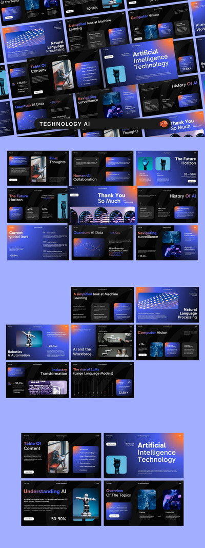 技术人工智能 PowerPoint