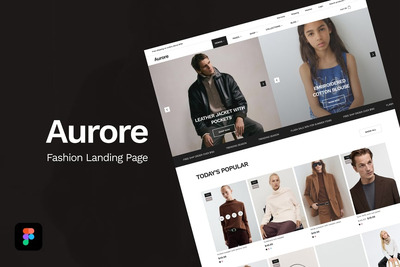 Aurore_Fashion 着陆页