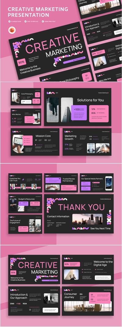 创意营销 PowerPoint 模板