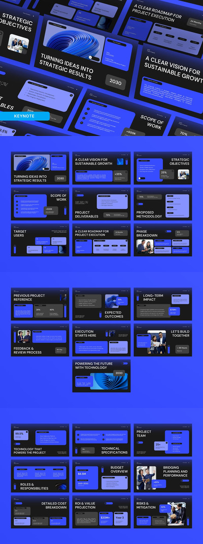 黑紫现代科技项目提案 KEY 012