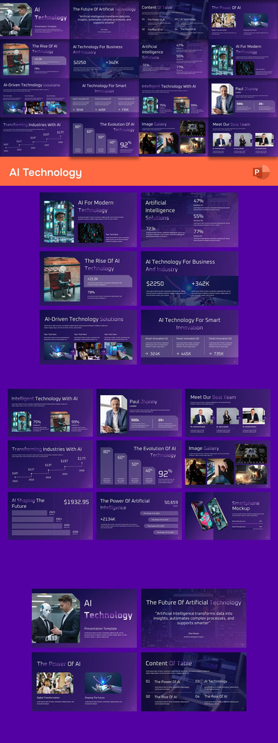 人工智能技术 PowerPoint