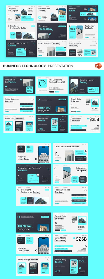 商业技术 PowerPoint